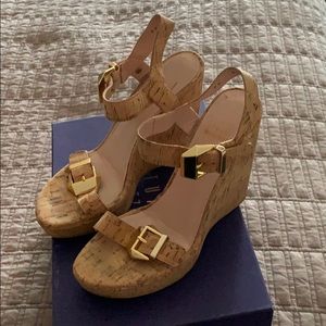 Stuart Weitzman Wedge shoes size 6.5